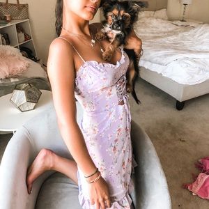 SOLD ZAFUL gorgeous lilac dress